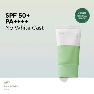 Anua Airy Sun Cream SPF50+ PA++++ 50ml - product front