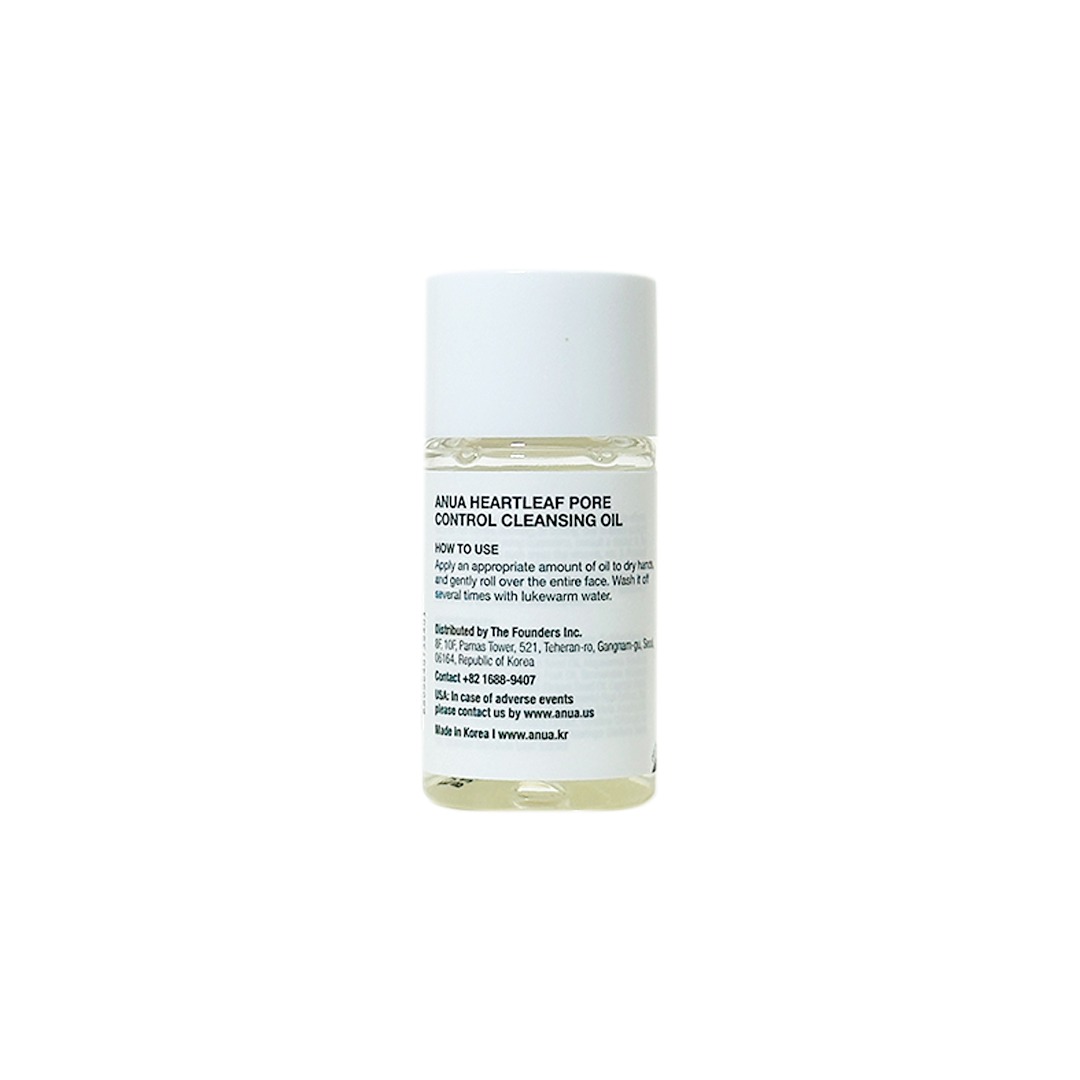 Anua Heartleaf Pore Control Cleansing Oil 20ml - product view 2