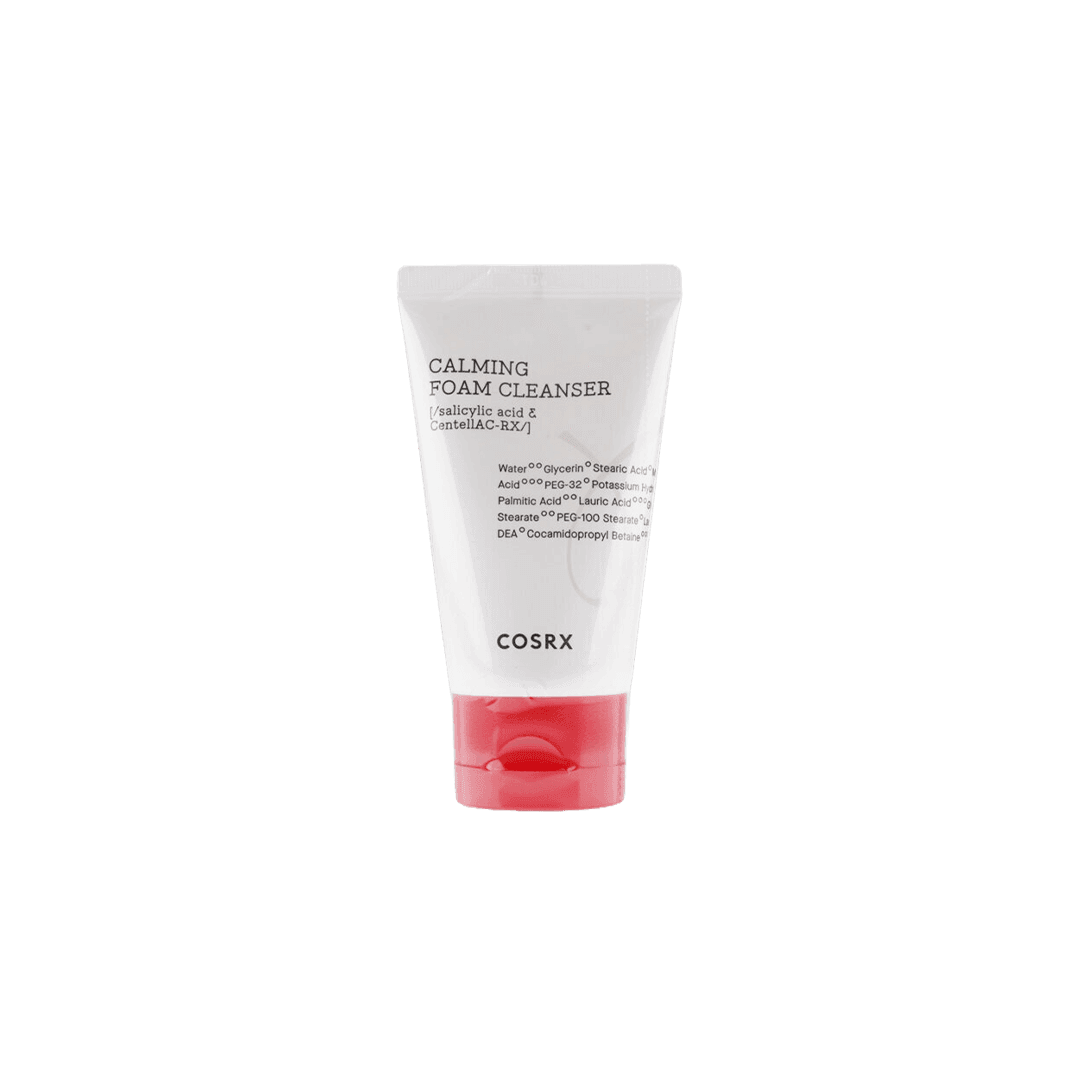 COSRX AC Collection Calming Foam Cleanser 50ml for acne-prone skin
