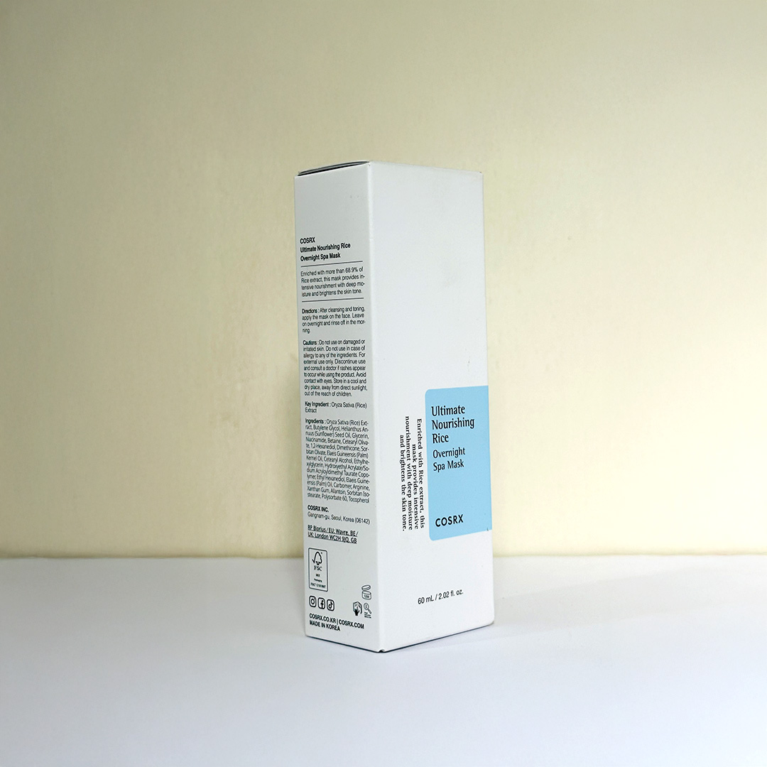 COSRX Ultimate Nourishing Rice Overnight Spa Mask 60ml - alternate product view 4