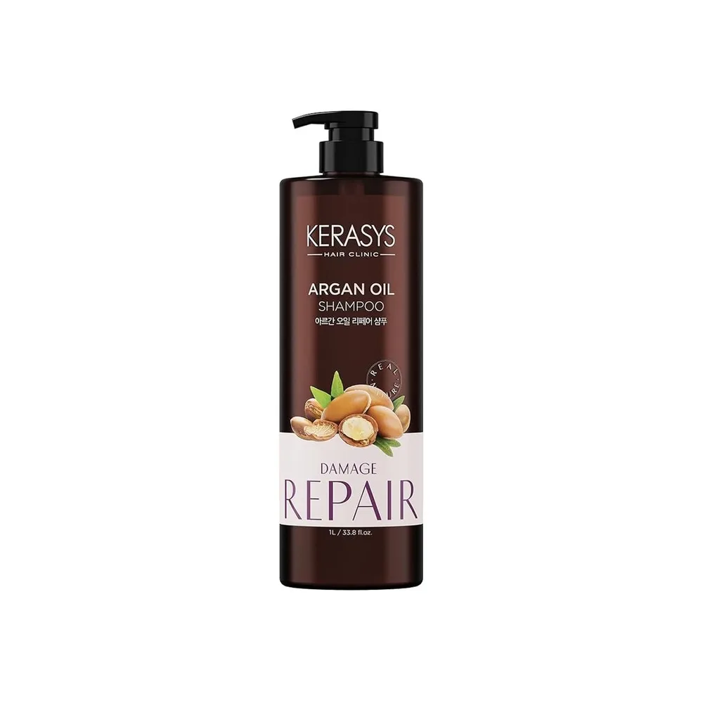 Kerasys Hair Clinic Argan Oil Shampoo 1L – front packaging