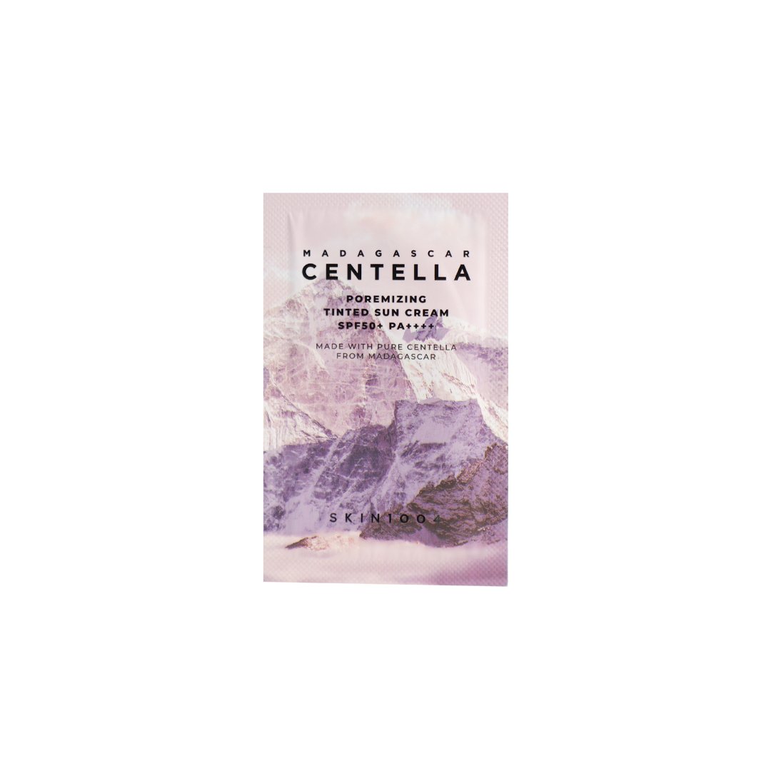 SKIN1004 Madagascar Centella Poremizing Tinted Sun Cream SPF50+ PA++++ 1.5ml - product front