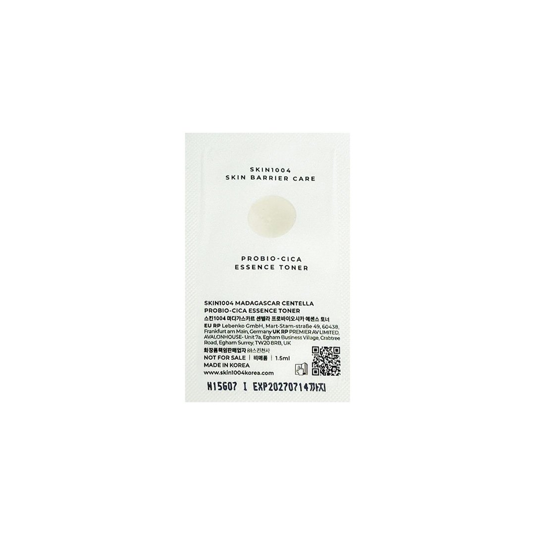 SKIN1004 Madagascar Centella Probio-Cica Essence Toner 1.5ml - product view 2
