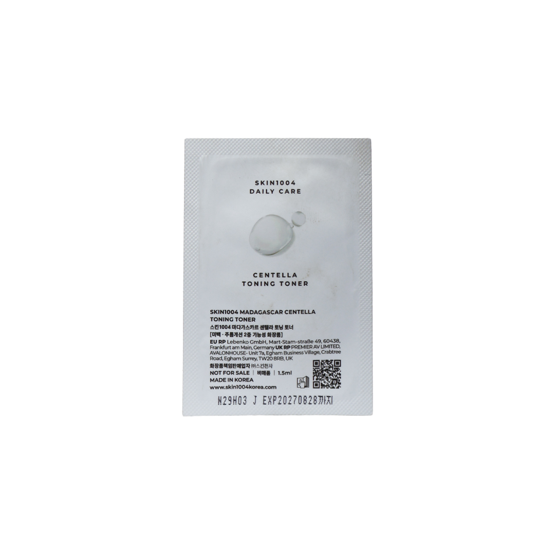 SKIN1004 Madagascar Centella Toning Toner 1.5ml - product view 2