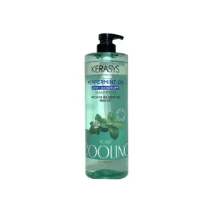 Kerasys Peppermint Oil Scalp Cooling Anti-Dandruff Shampoo 1L